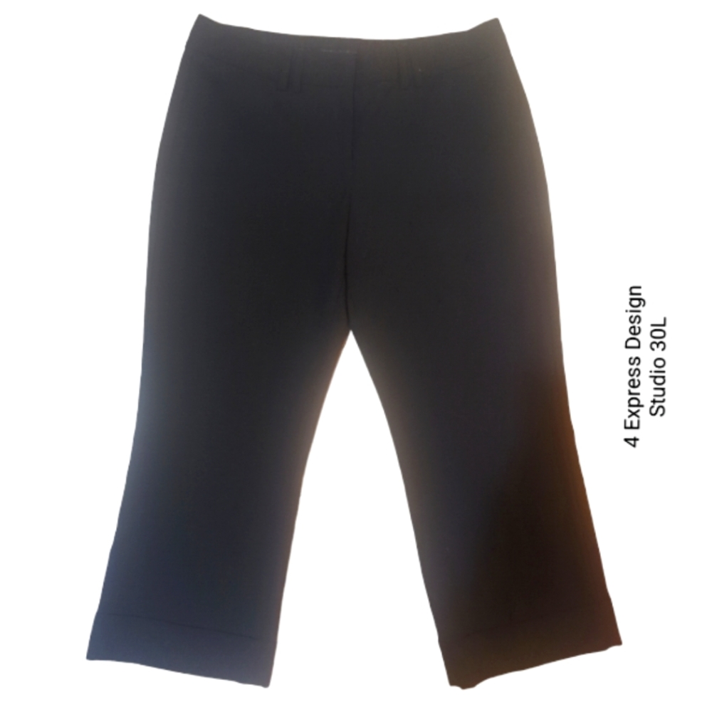 Black Dress Capris